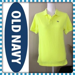 OLD NAVY PIQUE POLO SHIRT, SIZE XL (14-16)